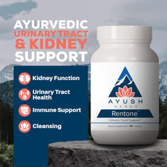 Rentone cranberry blend emphasizes bladder tone and urinary wellness.