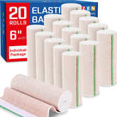 AZEN Premium Bandage Wrap packaging shown for easy storage and portability