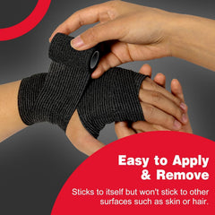 AZEN vet wrap used in pet care and protective bandaging.