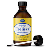 Baar Toelieva bottle pour ready for precise nail care application.