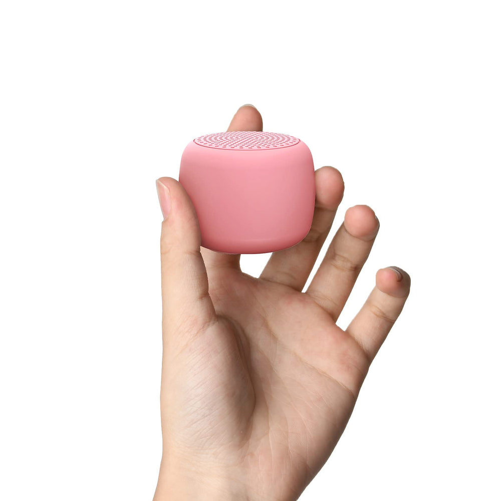 BABELIO pocket pink white noise device, front view, ideal for travel sleep support