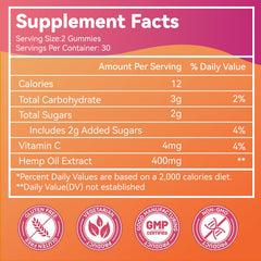 Vitamin C icon on label signals added nutrients for everyday wellness potential.