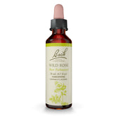 Bach Flower Remedies Wild Rose bottle promotes enthusiasm and vitality