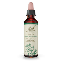 Bach Original Holly remedy bottle for emotional balance.