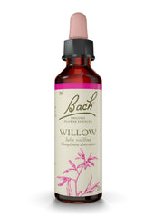 Bach Willow forgive & forget bottle front promotes emotional balance.