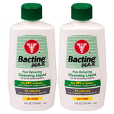 Bactine Max empaque y botella de 4 onzas, listo para primeros auxilios.