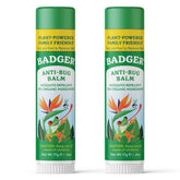 Badger Bug Repellent Stick with citronella and lemongrass for natural outdoor protection.