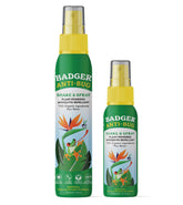 Badger Bug Spray 4oz bottle shown for outdoor protection against insects
