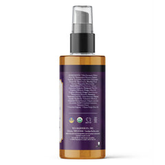 Close-up showing the oil's smooth glide for a soothing massage.