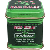 Bag Balm balsamo medicado en lata de 1oz lista para uso diario en piel seca.