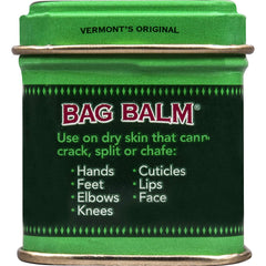 Bag Balm balsamo adecuado para mascotas y humanos para uso suave en piel.