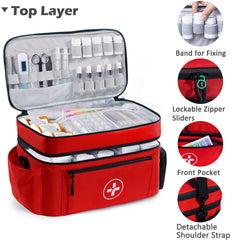 BAGSFY large main compartment with removable dividers for flexible packing.