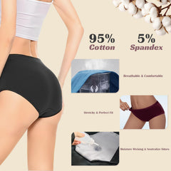 BAJISA incontinence underwear absorbent core image highlights quick-dry moisture control.