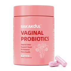 BAKAKOUL vaginal probiotic bottle pour supports daily vaginal balance