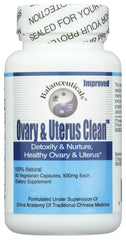 Balanceuticals Ovary & Uterus Clean bottle on shelf promoting daily balance
