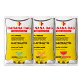Banana Bag Orange flavor packet ready to mix for a refreshing hydration boost on the go.