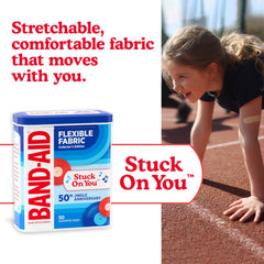 BAND-AID Hurt-Free Pad aids gentle removal by reducing sticking to wounds.