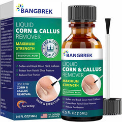 Bangbrek corn remover toe liquid application for precise treatment.
