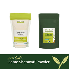 Banyan Botanicals Shatavari powder USDA Organic-certified for purity and sustainable farming.