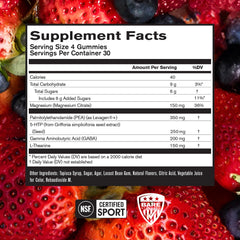 BARE PERFORMANCE NUTRITION BPN Peak Sleep Gummy berry-flavored chewables ready for nightly use