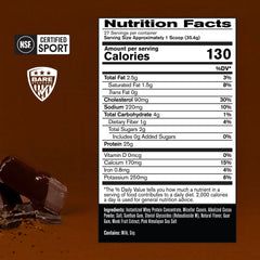 BARE PERFORMANCE NUTRITION BPN whey-casein scoop-mix demonstration for quick blending