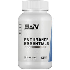 BARE PERFORMANCE NUTRITION Endurance Essentials bottle ready for daily training support.