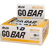 Bare Performance Nutrition Go Bar Original Oat with ingredients close-up showing simple energy.