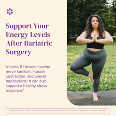 BariMelts B1 berry-flavored tablets highlighting sugar-free convenience