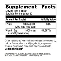 Bariatric Advantage Speedy Melts dissolving tablets demonstrate fast melt action.