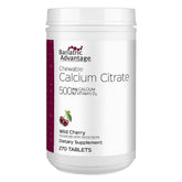 Bariatric Advantage calcium citrate chewables bottle with wild cherry flavor for post-surgery use