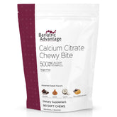 Bariatric Advantage Calcium Citrate Chewy Bites bottle for convenient daily calcium.