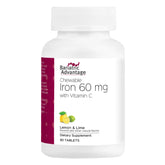 Bariatric Advantage lemon lime iron bottle for easy daily intake