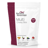 Bariatric Advantage Multi Chewy Bite in assorted fruit flavors for daily nutrition