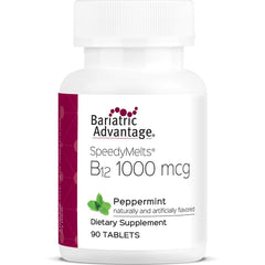 Bariatric Advantage SpeedyMelts B12 1000 mcg pack for post-surgery nutrition support