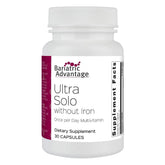 Bariatric Advantage Ultra Solo Without Iron bottle front shows daily nutrition support