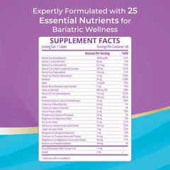 Bariatric Best Supplements High ADEK supports immune and bone health with minerals.