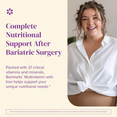 Fruit-flavor packaging of Barimelts bariatric multivitamin