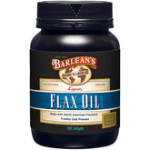 Barlean's omega 3-6-9 flaxseed oil softgels for easy daily supplementation