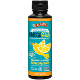 Barlean's Omega-3 Kids Lemonade bottle with kid-friendly flavor for easy daily use.
