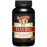 Barlean's Omega 3-6-9 flaxseed softgels pack for easy daily omega intake.