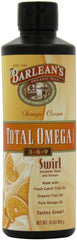 Orange Creme flavor close-up highlighting creamy texture of Barlean's oil