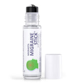 Basic Vigor Migrastil migraine stick roller in hand for cooling relief
