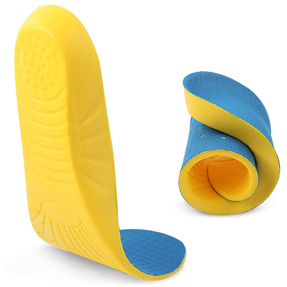 Basmile memory foam insole cushions feet for daily comfort and shock absorption.