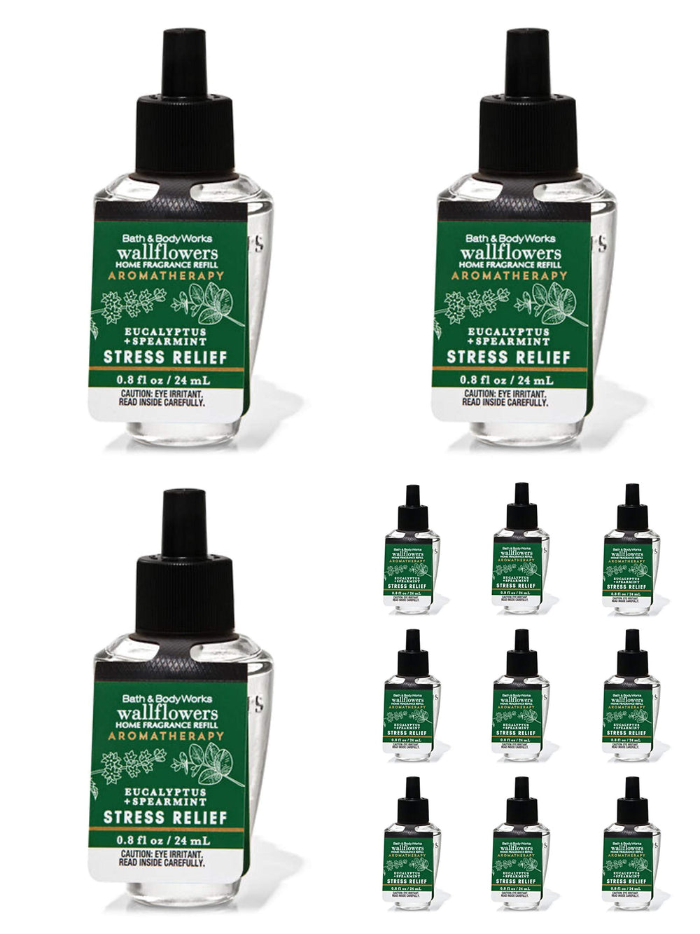 Bath & Body Works Eucalyptus Spearmint Wallflowers refills offer lasting fragrance for rooms