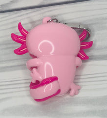 Bath & Body Works PocketBac Holder close-up featuring cute axolotl design for everyday use