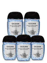 Bath and Body Works PocketBac Ocean 5pc bundle for on-the-go sanitizing and fresh scent.