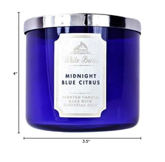 Bath & Body Works White Barn 3-Wick Candle with Fresh Spring Water for clean, uplifting aroma.