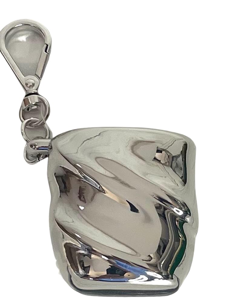Bath & Body Works Chrome Hardcase PocketBac holder closeup shows durable, portable sanitizer access