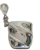 Bath & Body Works Chrome Hardcase PocketBac holder closeup shows durable, portable sanitizer access