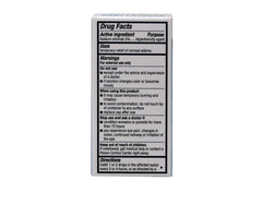 Bausch + Lomb Muro 128 label view showing product details.